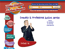 Tablet Screenshot of mikemillerauctions.com